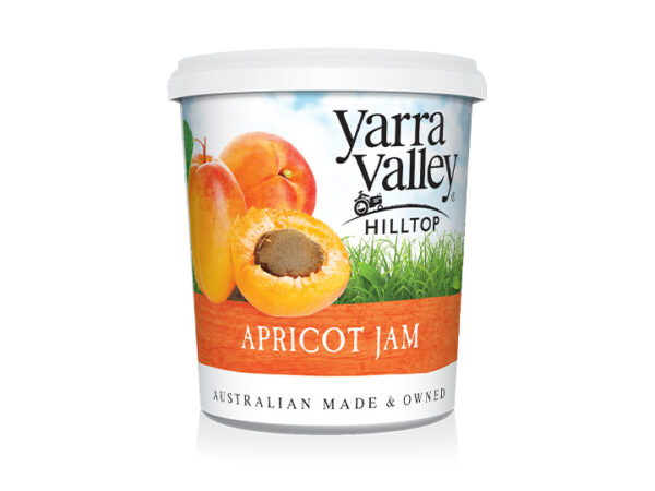 Yarra Valley Hilltop Apricot Jam 475g