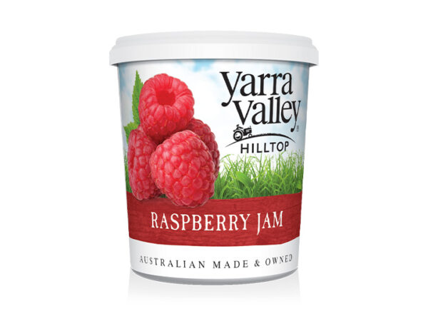 Yarra Valley Hilltop Raspberry Jam 475g