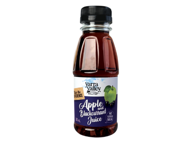 Yarra Valley Hilltop</br> PET 300mL</br>Apple Blackcurrant Juice