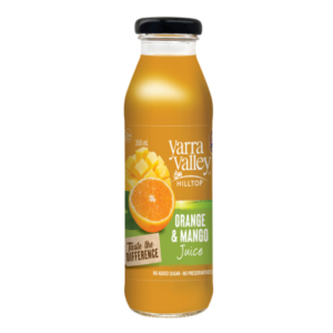 Yarra Valley Hilltop Orange & Mango Juice 350ml