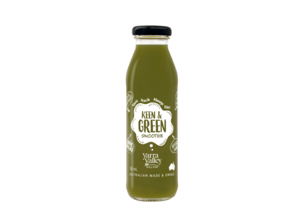 Yarra Valley Hilltop NFC Keen & Green Smoothie 350mL