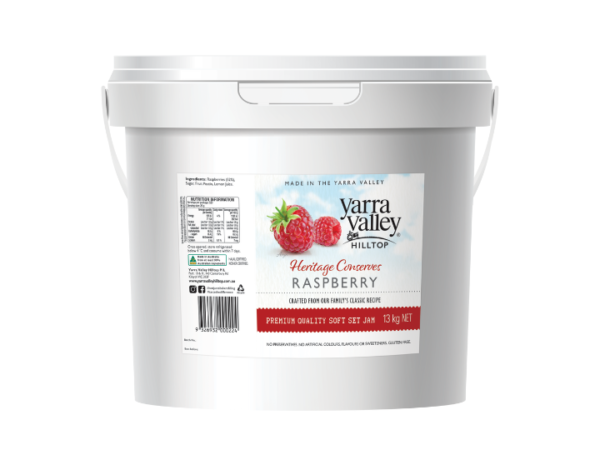 Yarra Valley Hilltop Raspberry Jam 13kg