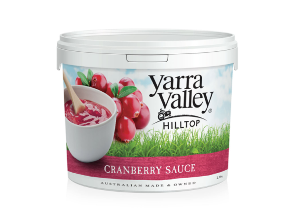 Yarra Valley Hilltop Cranberry Sauce 2.25kg