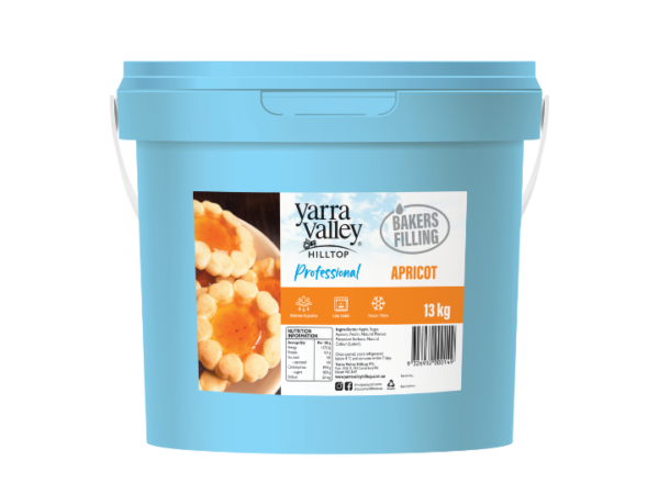 Yarra Valley Hilltop​ </br> Professional​ </br> Bakers Filling</br>​  Apricot 13kg​