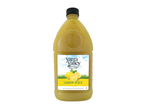 Yarra Valley Hilltop Juice Lemon PURE NFC 2L