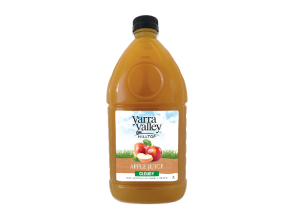 Yarra Valley Hilltop Juice Apple Cloudy 2L