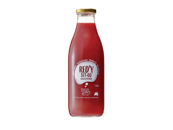 Yarra Valley Hilltop NFC Red'y Set-Go Smoothie 1L