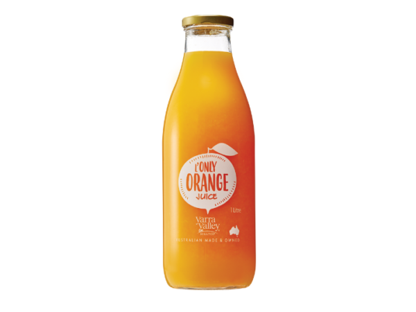 Yarra Valley Hilltop NFC L'Only Orange Juice 1L