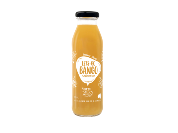 Yarra Valley Hilltop NFC Lets-Go Bango Smoothie 350mL