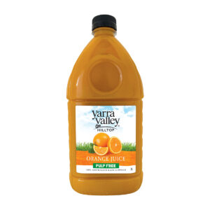 Yarra Valley Hilltop Juice Orange Pulp Free 2L