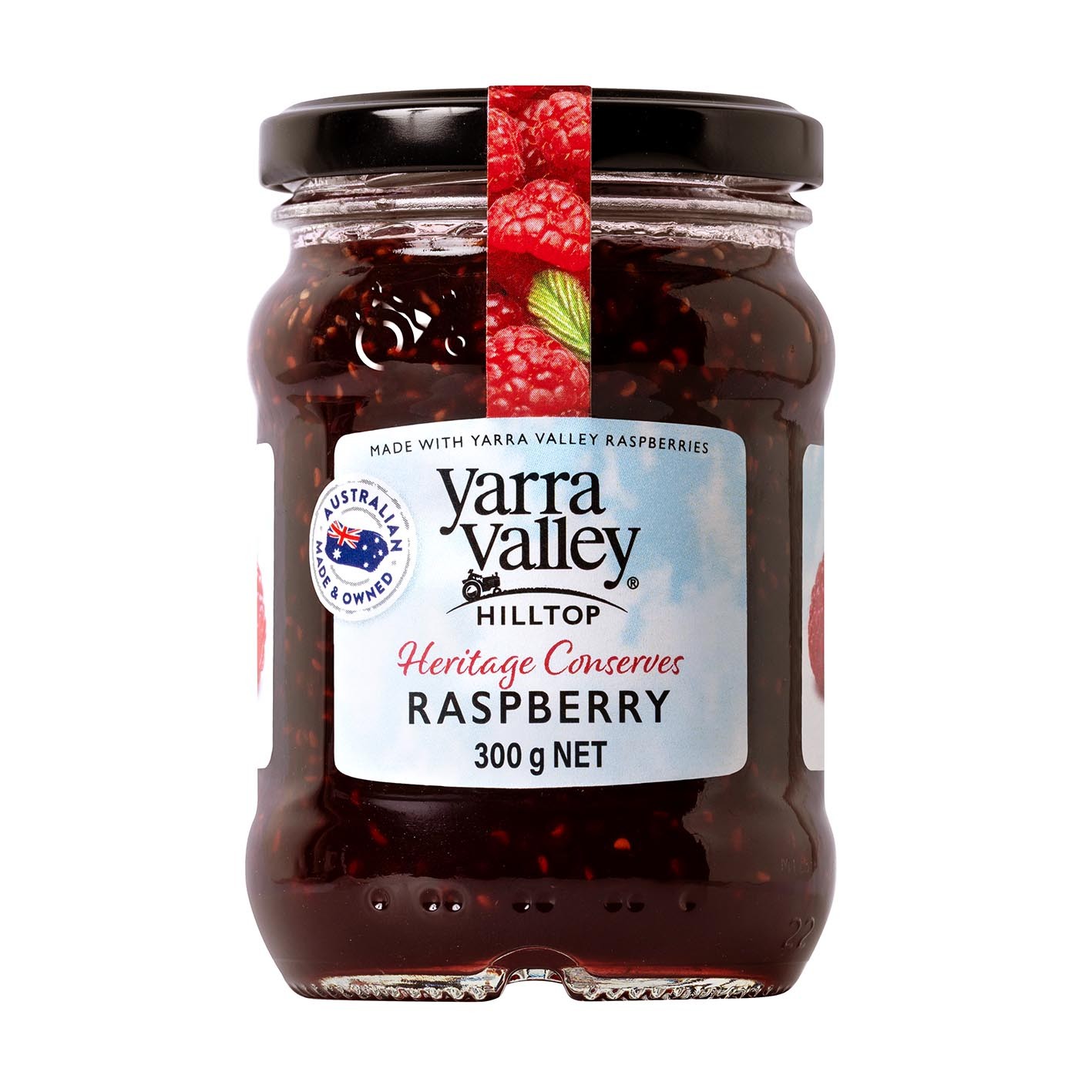 Yarra Valley Hilltop Raspberry Conserve 300g