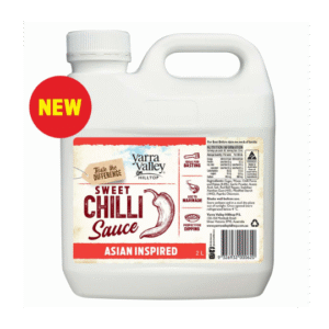 Yarra Valley Hilltop Sweet Chilli Sauce – Asian Inspired 2L