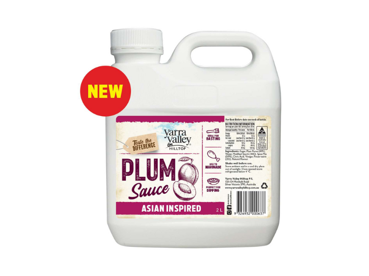 Yarra Valley Hilltop Plum Sauce – Asian Inspired 2L
