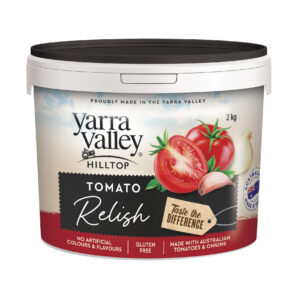 Yarra Valley Hilltop Tomato Relish 2kg