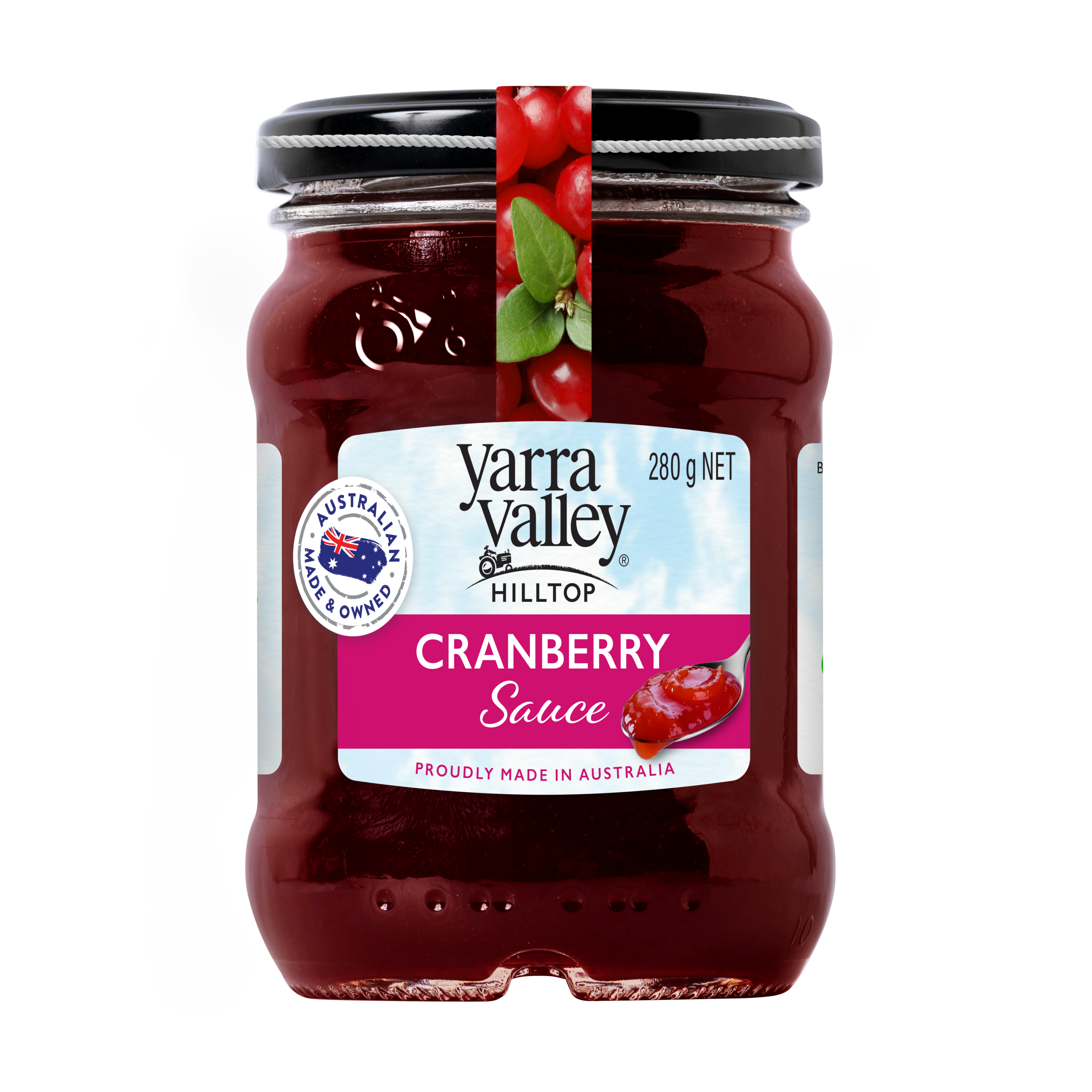 Yarra Valley Hilltop Cranberry Sauce 280g